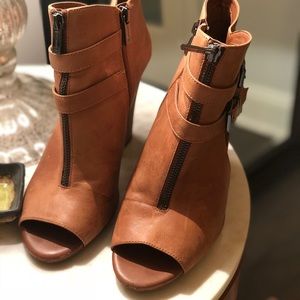 Jessica Simpson open toe booties